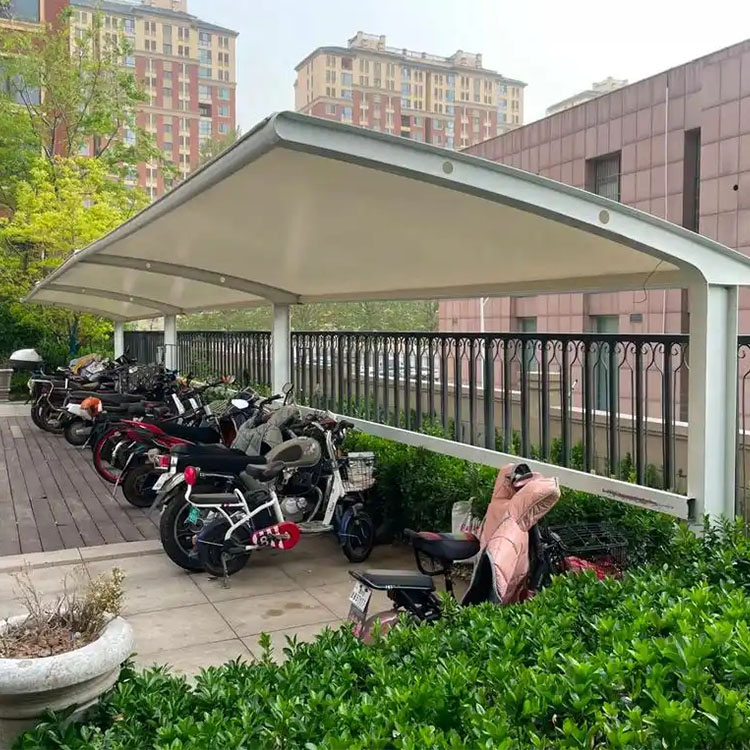 南沙区膜结构电动车棚